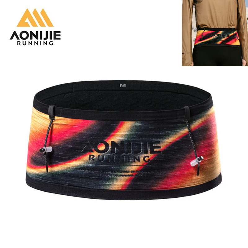 Race Bib - حقيبة خصر رياضية مرنة AONIJIE Spring