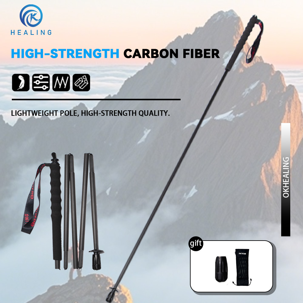 Trekking Pole Carbon - أوكهيلينج 110 جرام عصي المشي خفيفة