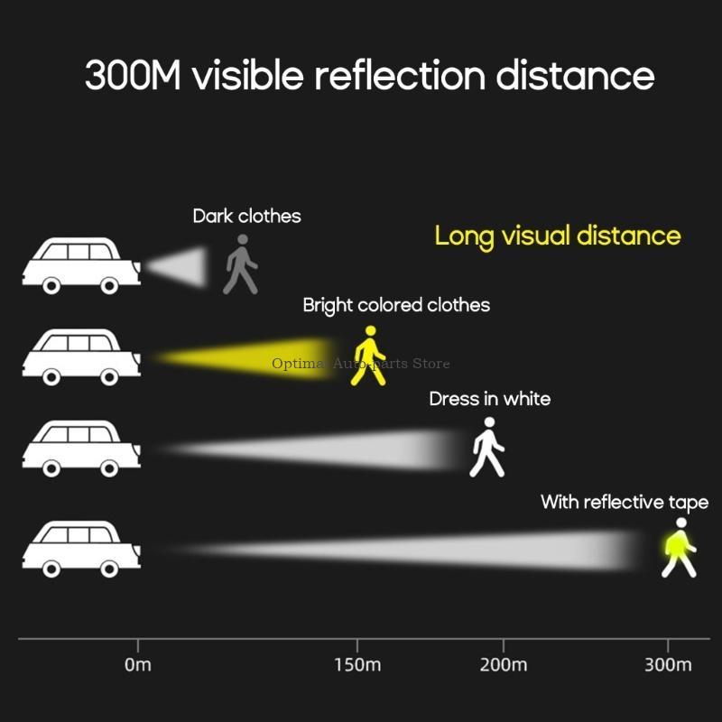 Running Visibility Gear - عاكسة للمعصم عاكسة للجري والجري العصابات