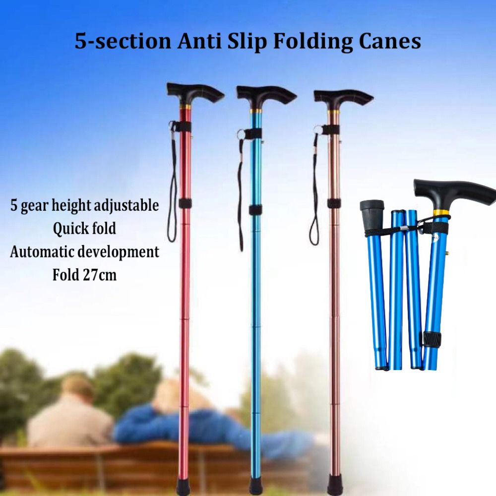 Trekking Pole Carbon - عصا تسلق خفيفة الوزن قابلة للتمديد،