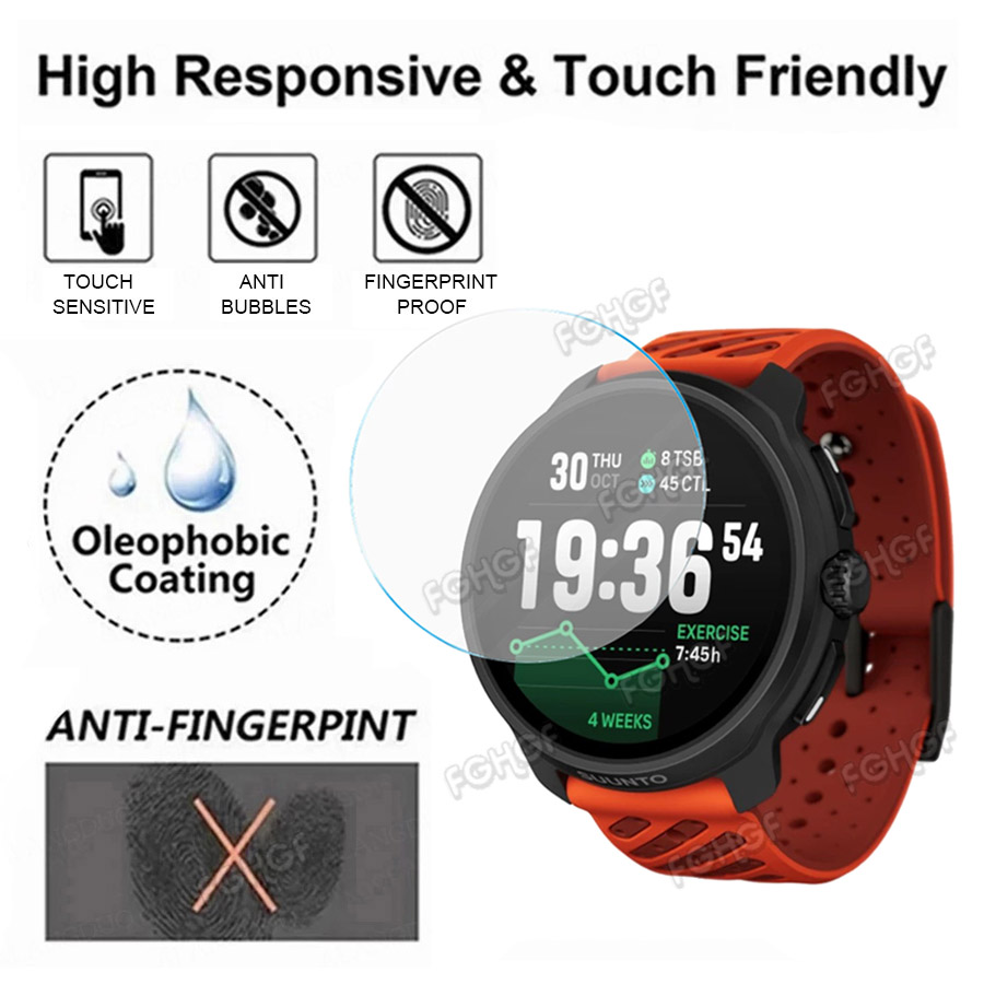 Running Watch - الزجاج المقسى طبقة رقيقة واقية الحرس