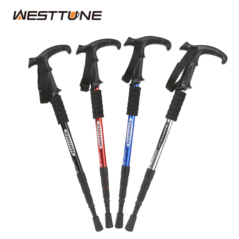 في الهواء الطلق للطي الرحلات ا - مراجعة Trekking Pole Carbon وسعره