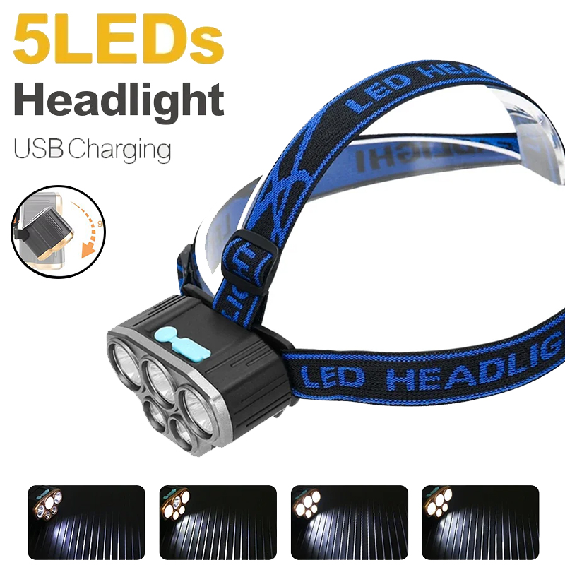 مصباح أمامي قابل لإعادة الشحن  - مراجعة Running Headlamp وسعره