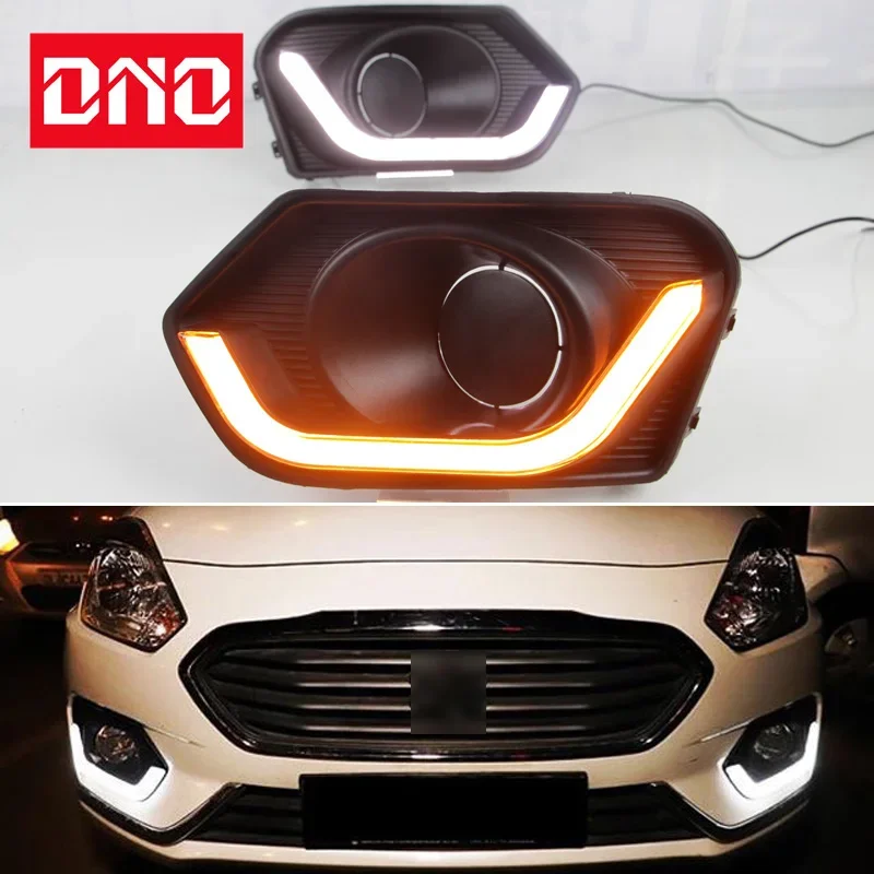 سيارة LED DRL 12 فولت أضواء ال - مراجعة Running Headlamp وسعره