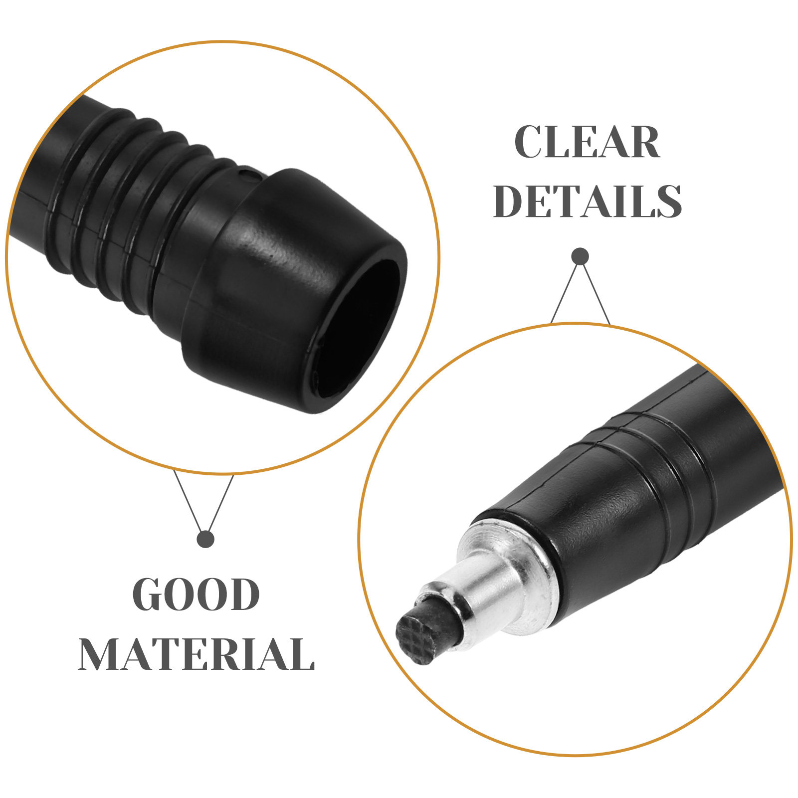 قطعتان من أطراف عصي المشي المص - مراجعة Trekking Pole Carbon وسعره