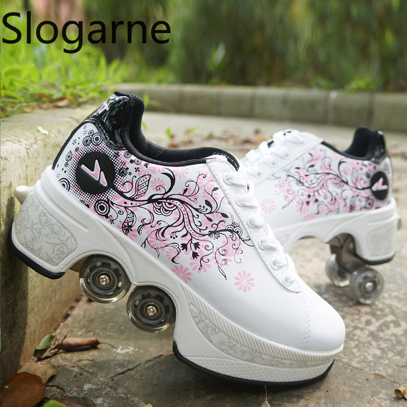 النساء 4 عجلات تشوه زلاجات دوا - مراجعة Running Shoes Men وسعره