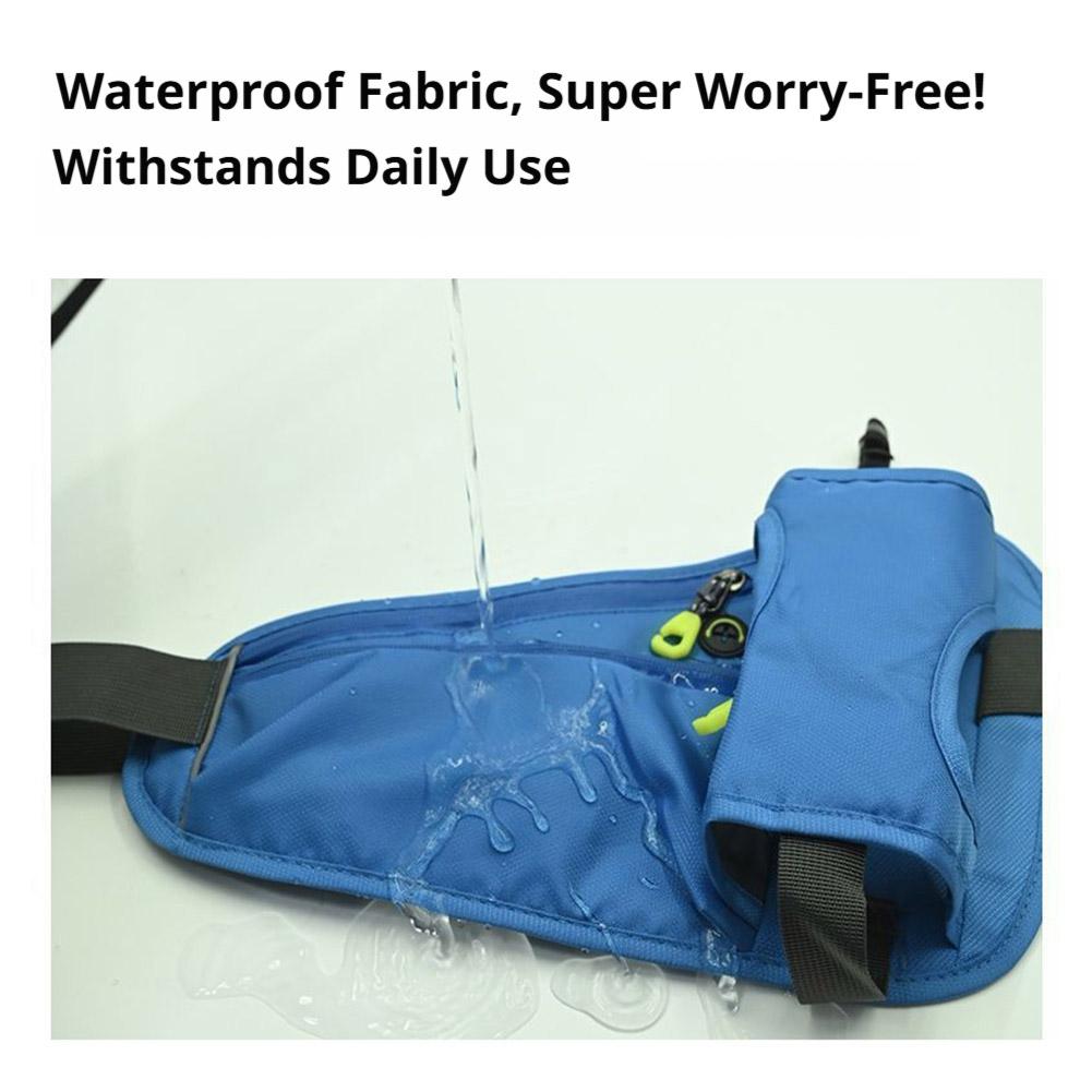 حقيبة خصر للجري مع حامل زجاجة  - مراجعة Running Belt وسعره