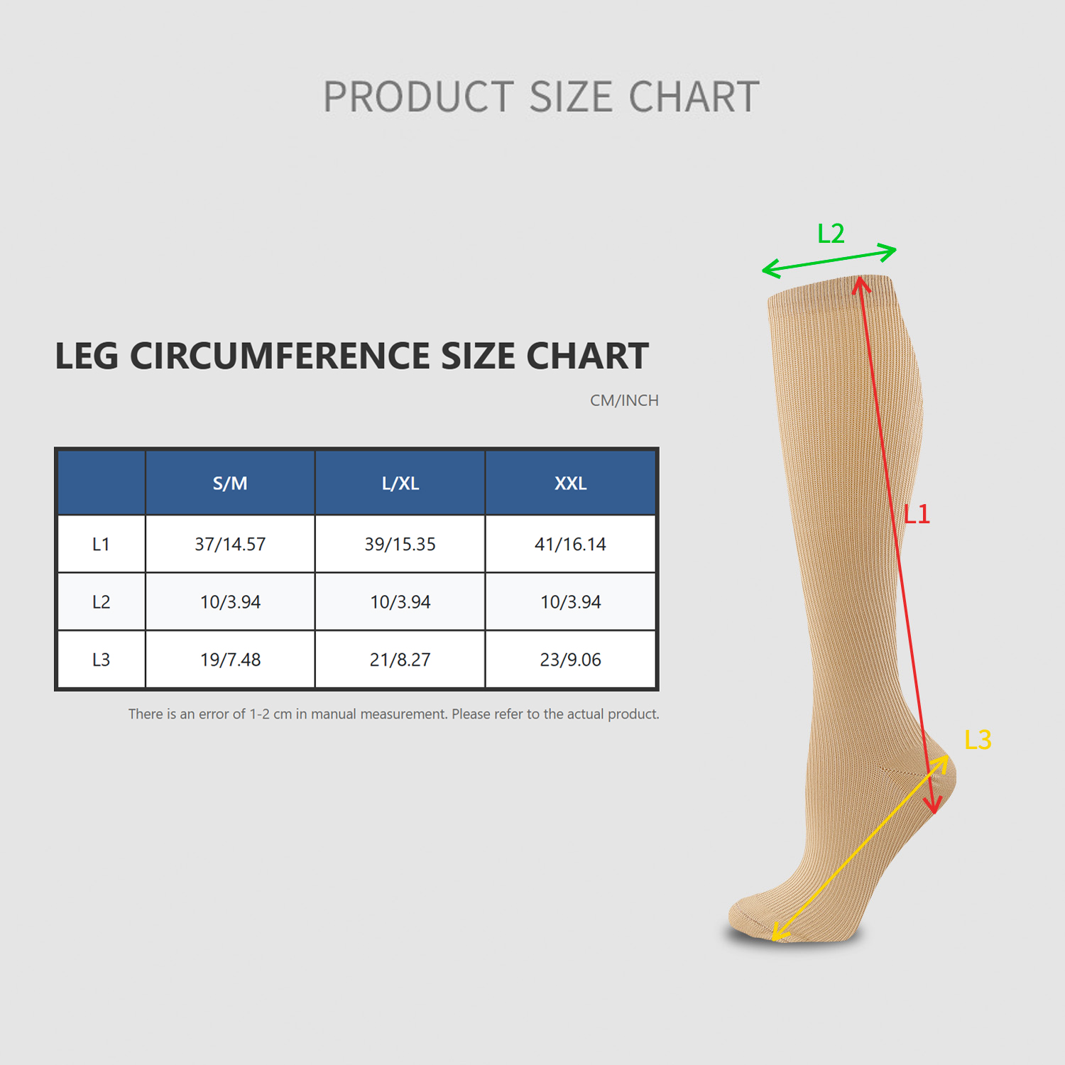 جوارب ضاغطة طويلة مرنة للرجال  - مراجعة Sports Socks وسعره