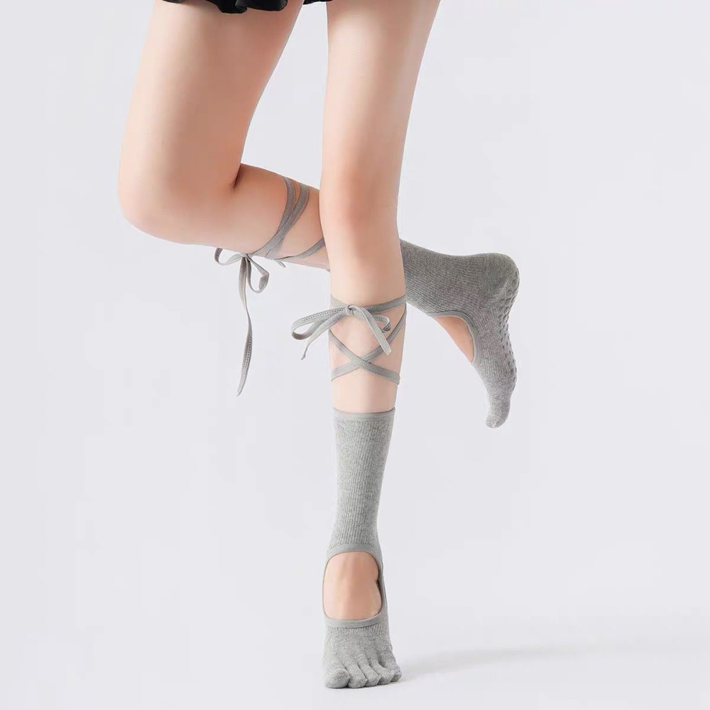 جوارب باليه يوغا برباط للنساء، - مراجعة Sports Socks وسعره
