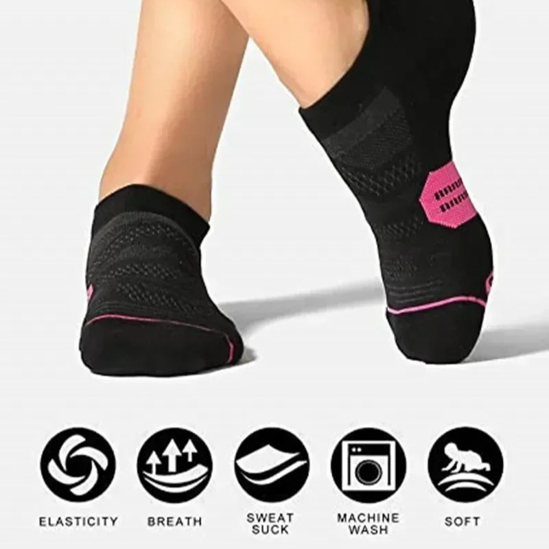 1/2/3Pairs الرجال النساء القدم - مراجعة Sports Socks وسعره